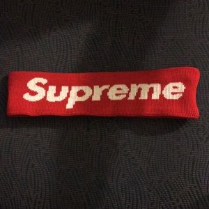 New Supreme Authentic Headband